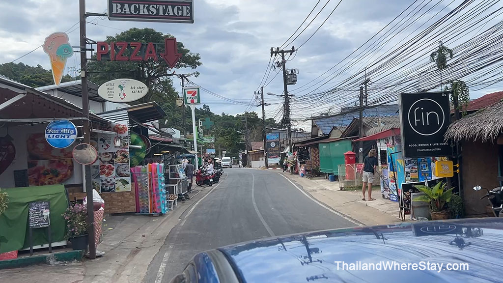 Kai Bae Beach Main Road