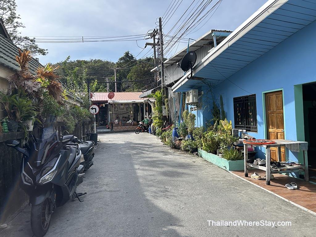 street outside Stay Samed