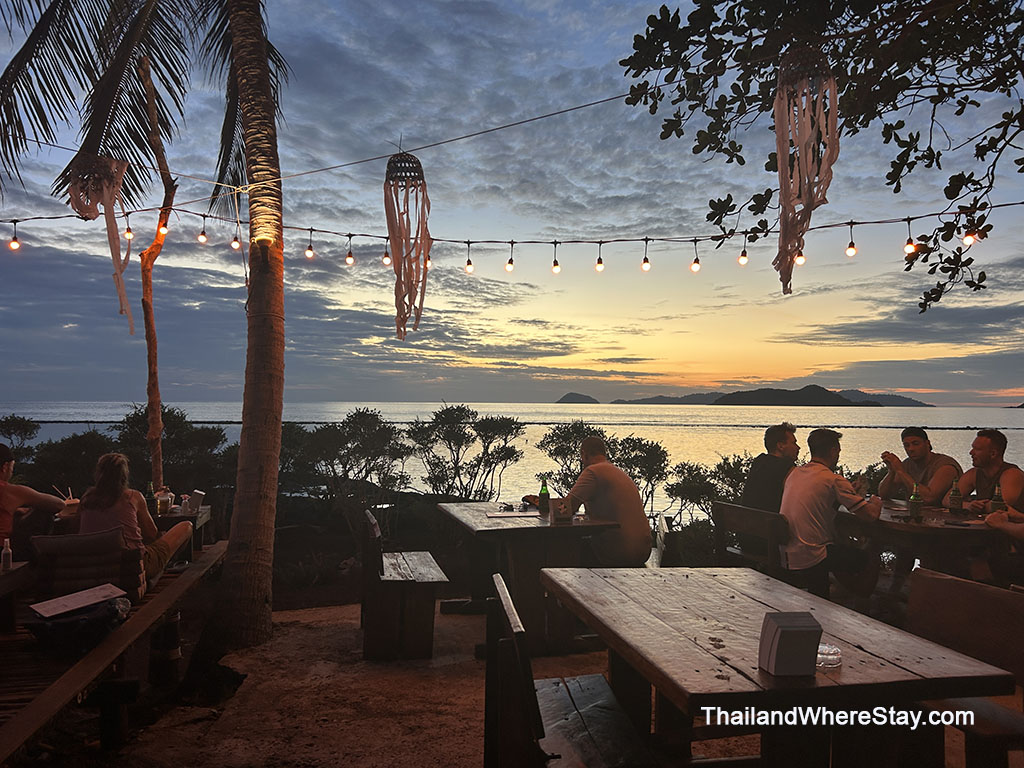 Sunset at Banana Bar Koh Mak