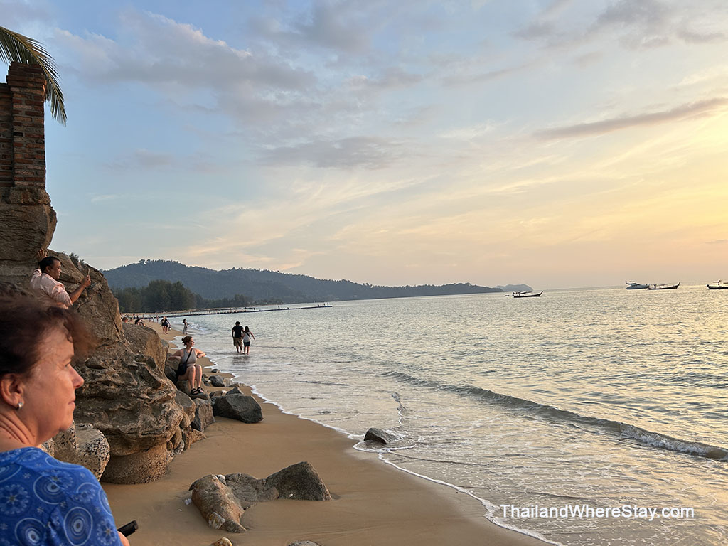 sunset near La Flora Resort