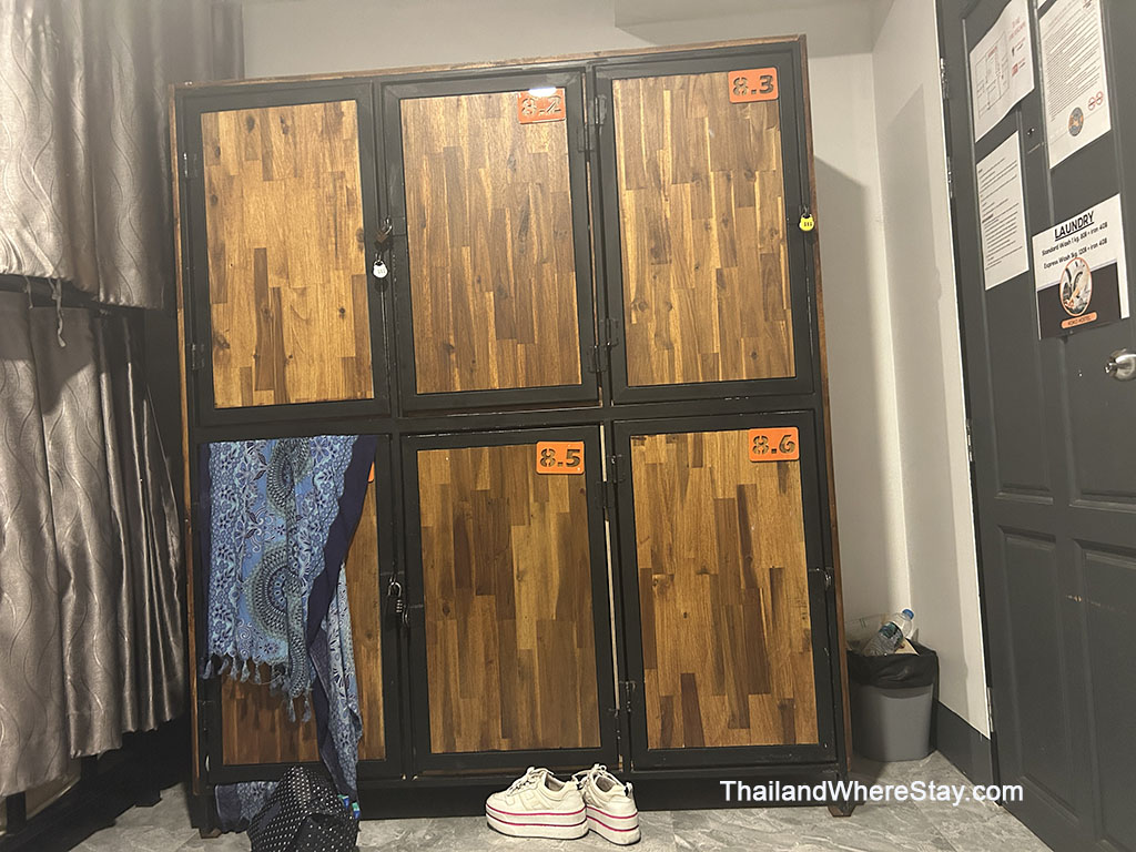 Big locker at Koko Hostel