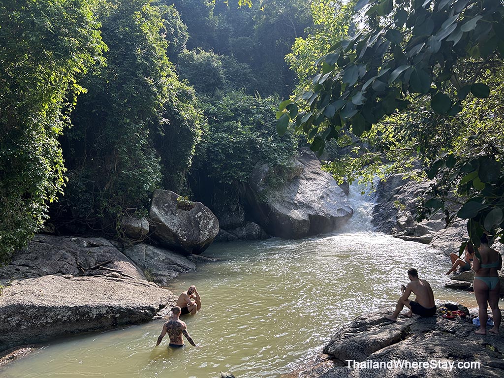 Phu Dang Waterfall on Phangan