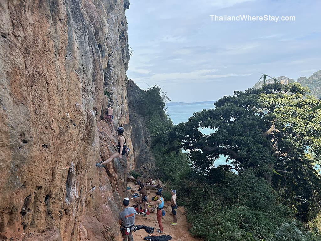 Rock Climbing at Railay West