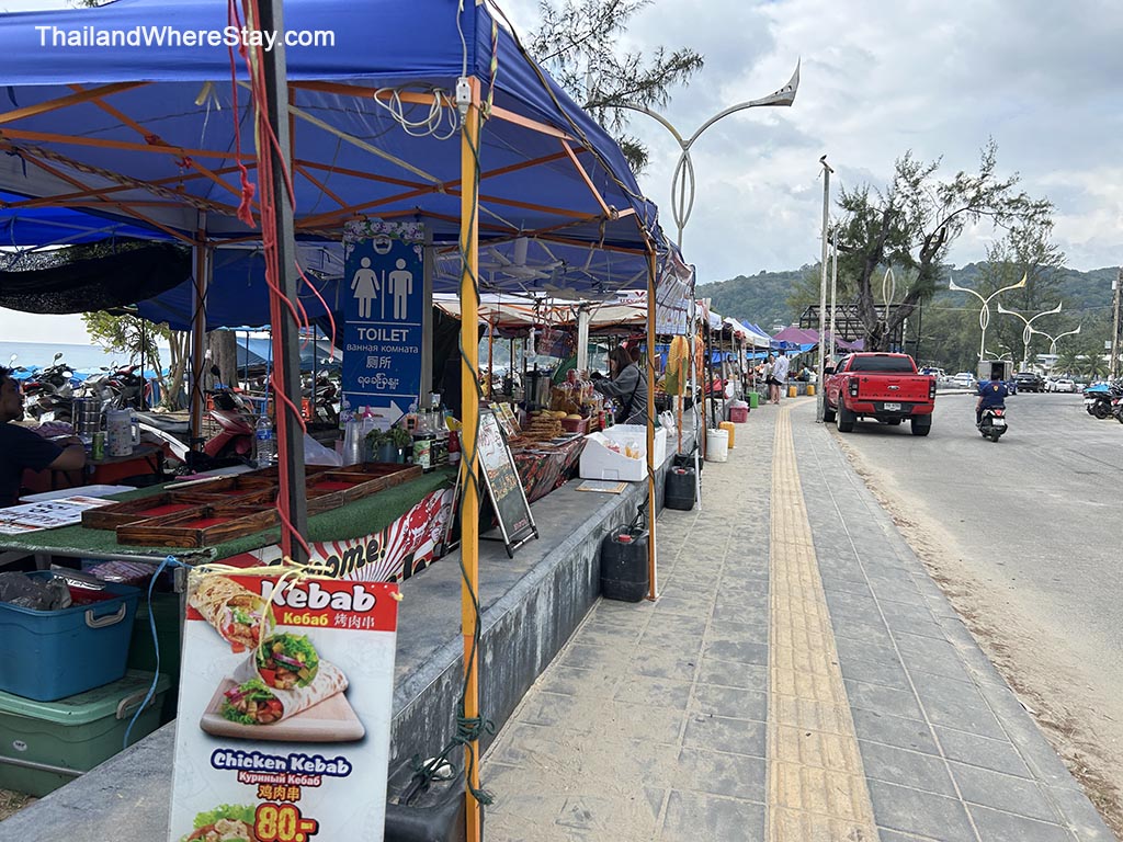 Karon Beach Stalls