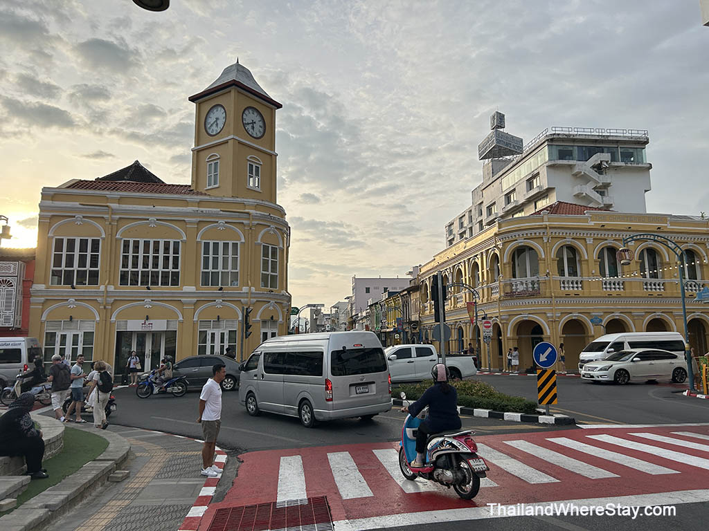 Old Phuket Town getting around
