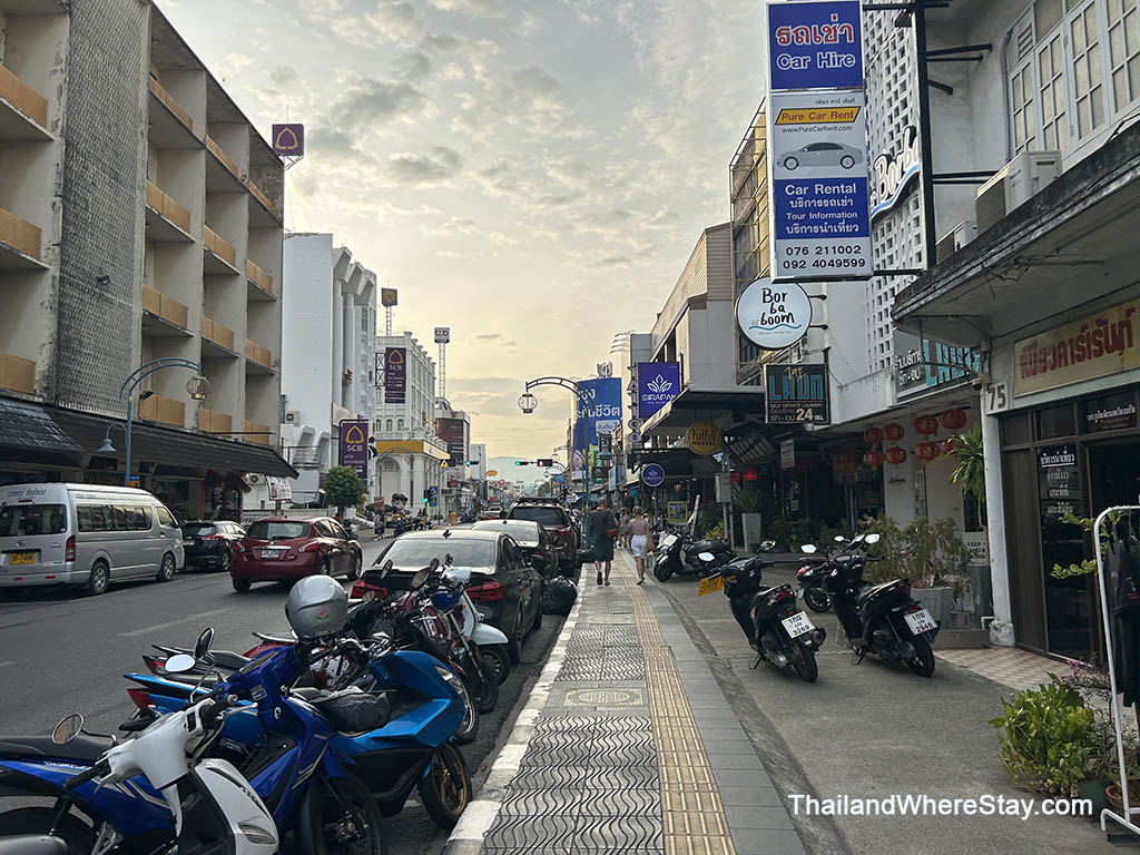 Scooter rental Old Phuket Town