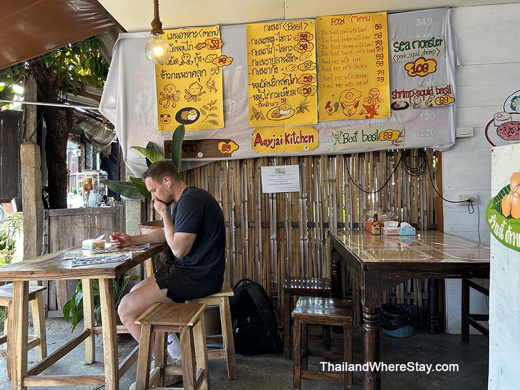 A nice restaraunt in Chiang Mai Old Town