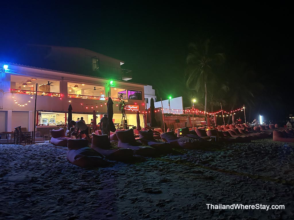 Lamai Beach at Night