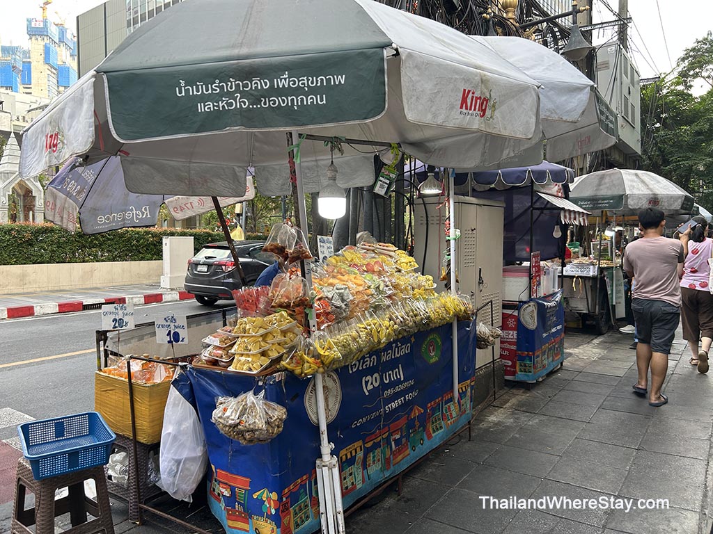 Street food vendor Silom