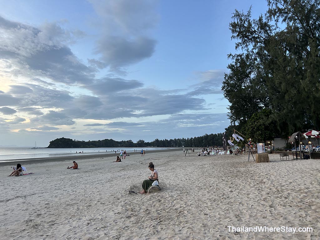 Klong Dao Beach sunset