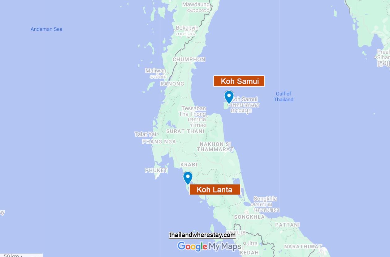 Ko Lanta vs Ko Samui