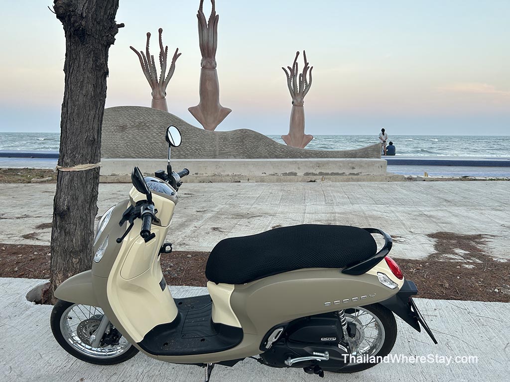 My scooter in Hua HIn