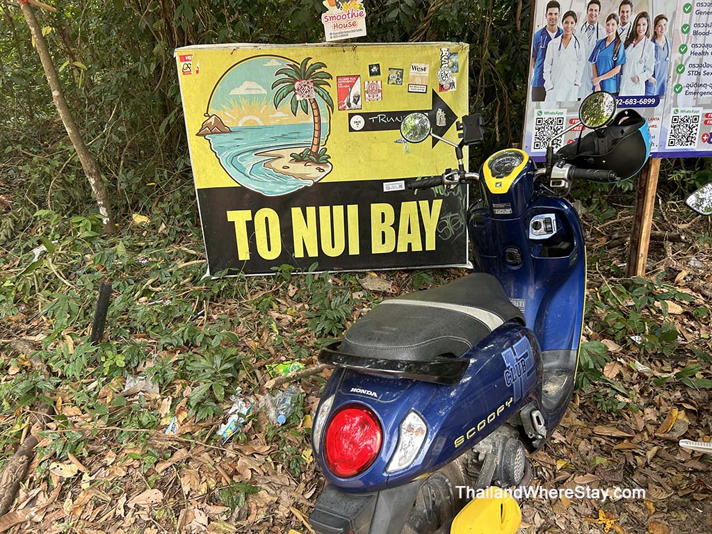 My scooter on Lanta