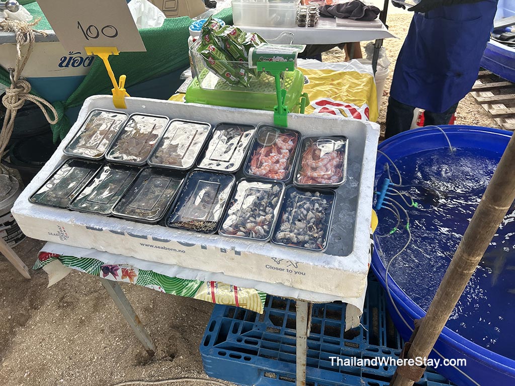 Seafood market Pattaya