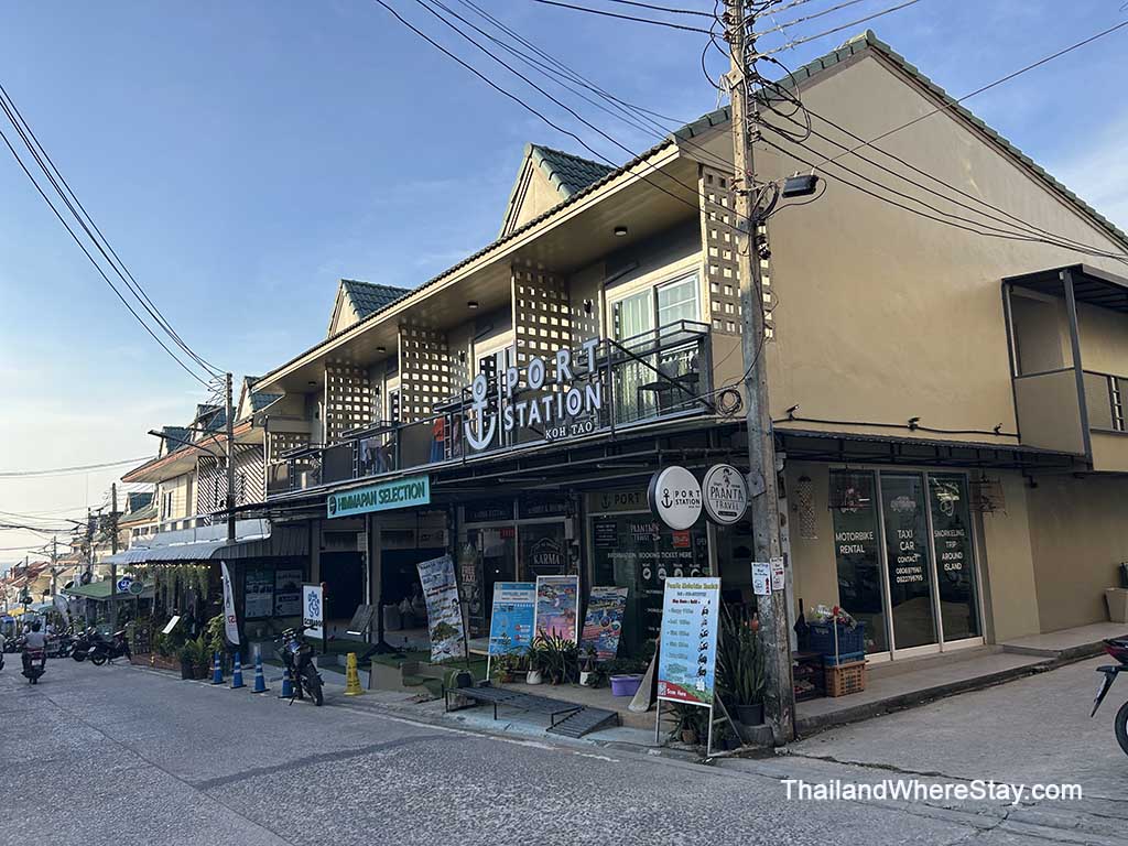 Shops on Koh Tao