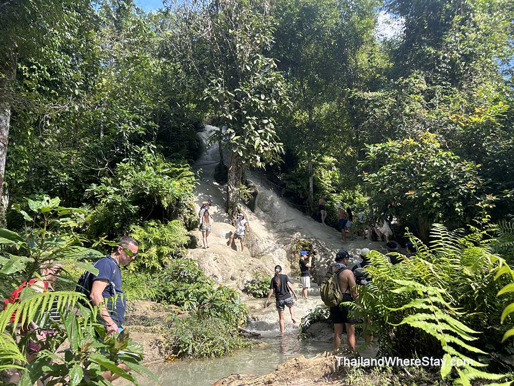 Sticky Fall near Cihiang Mai
