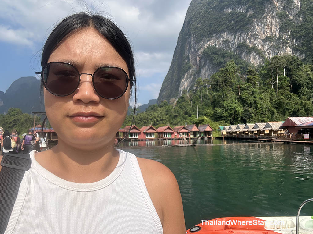 Me at Khao Sok Lake