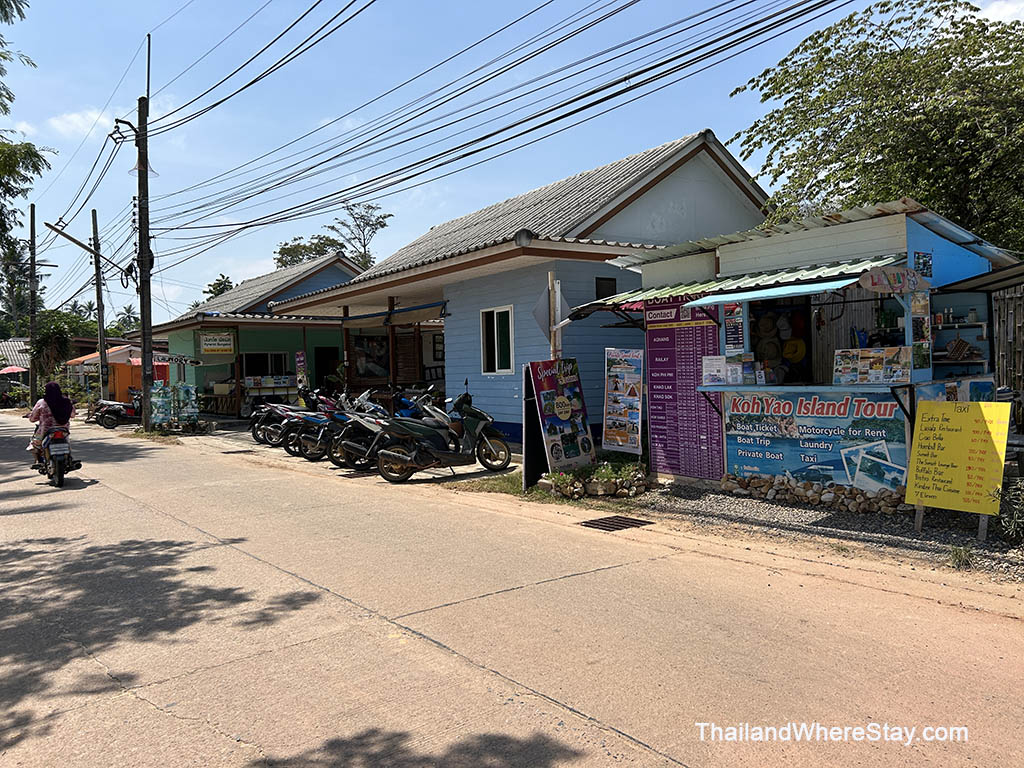 Shops in Koh Yao Noi