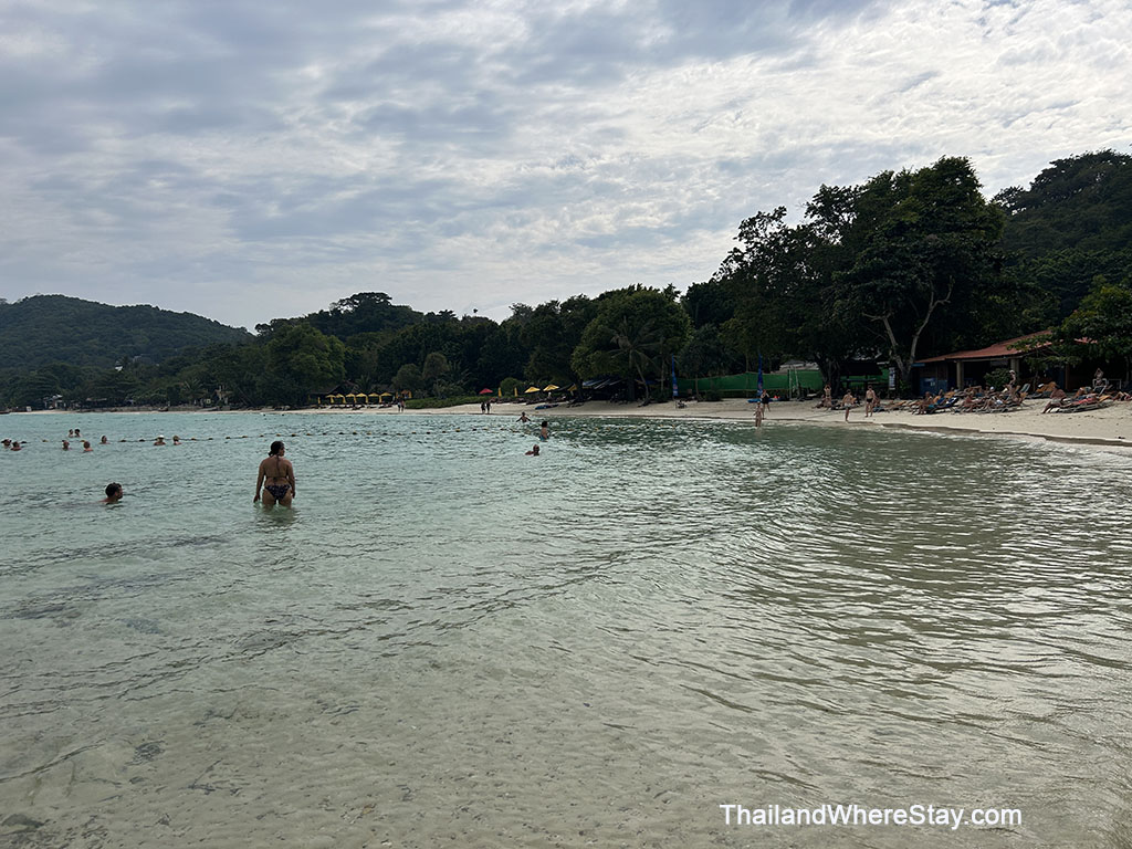 designated swimming area Laem Tong