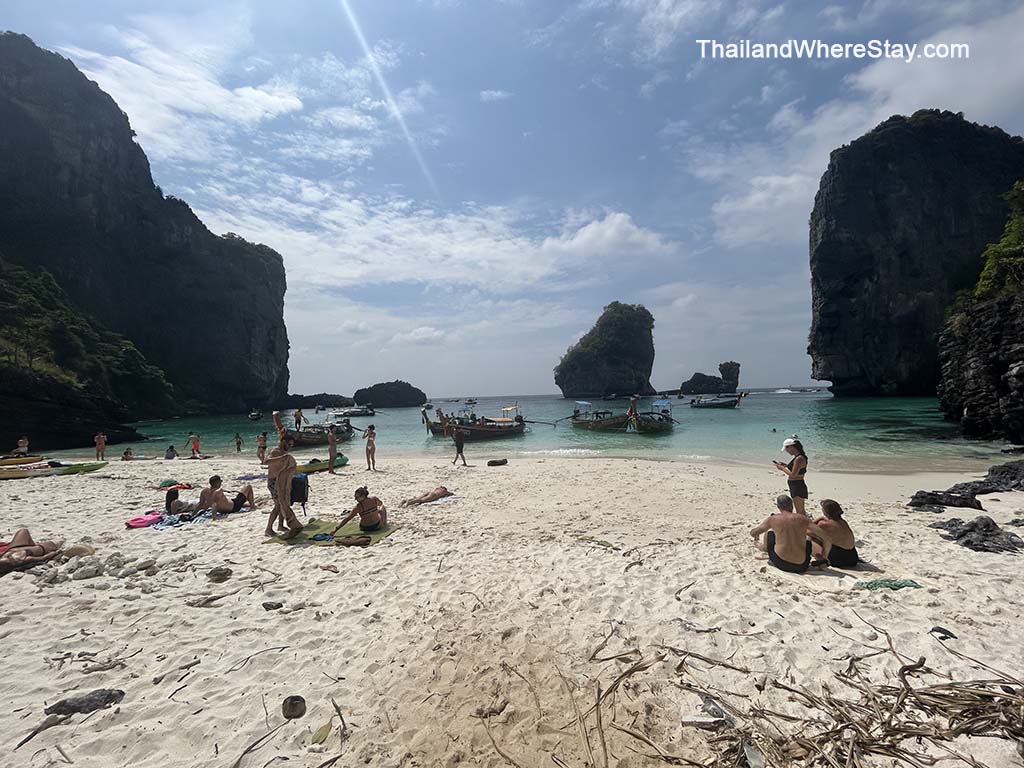 Nui Beach at noon