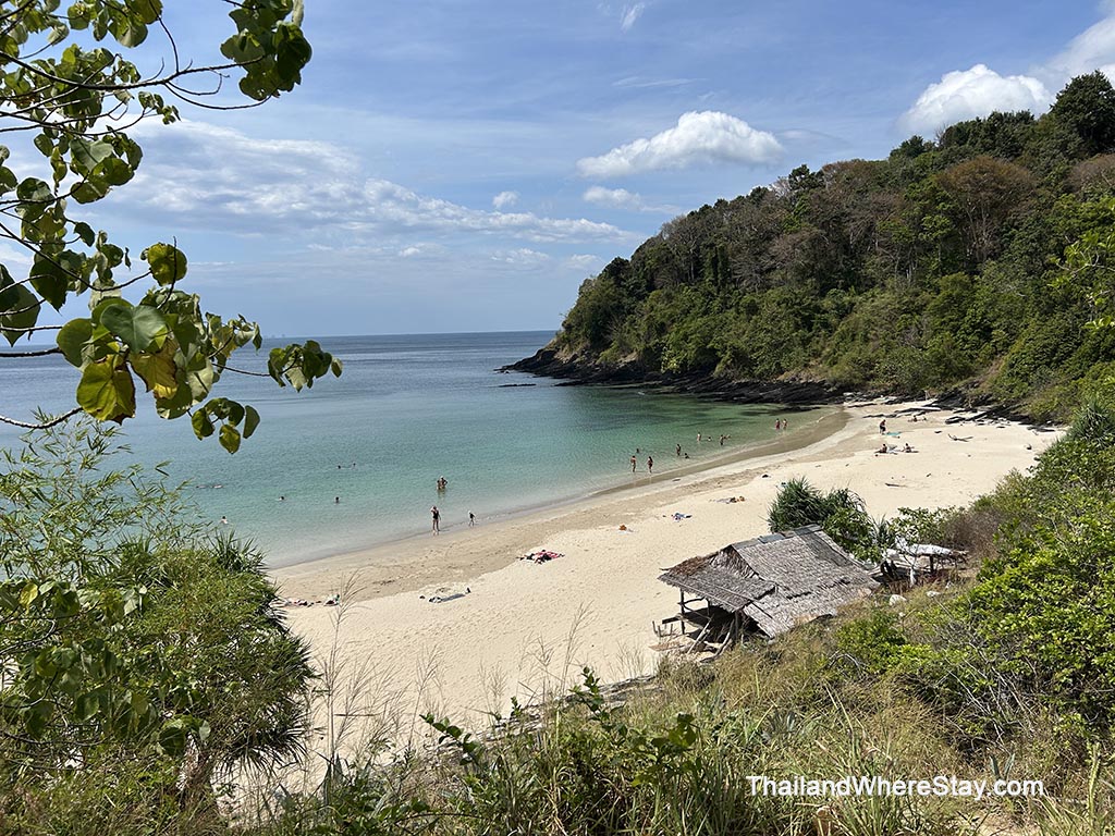 Ao Nui Bay view from jungle trail