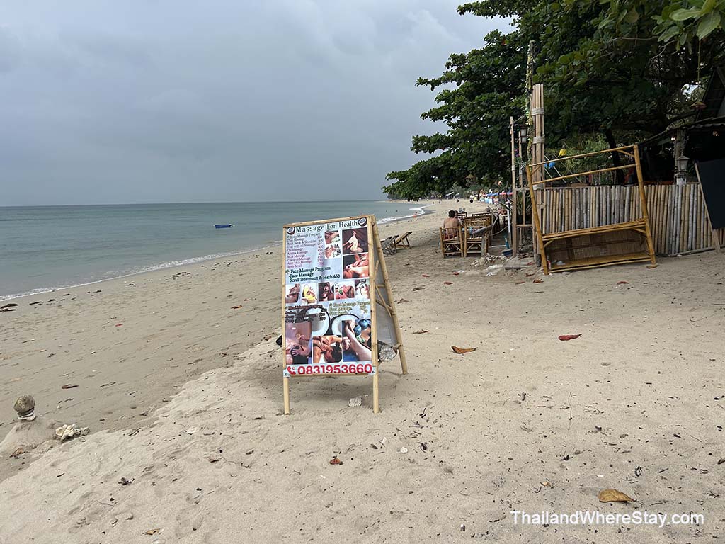 Massage shop in Klong Khong