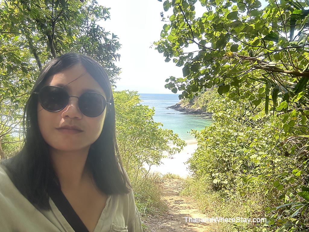 Me at trail to Ao Nui Bay