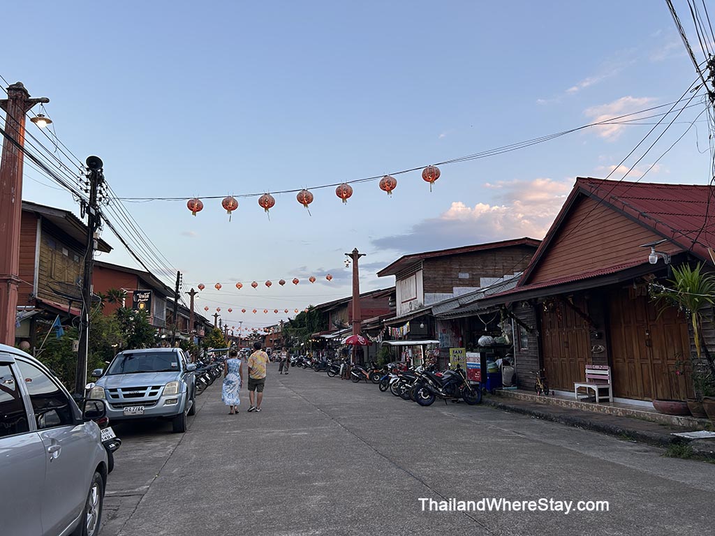 Old Houses on Lanta Old Town Main Street