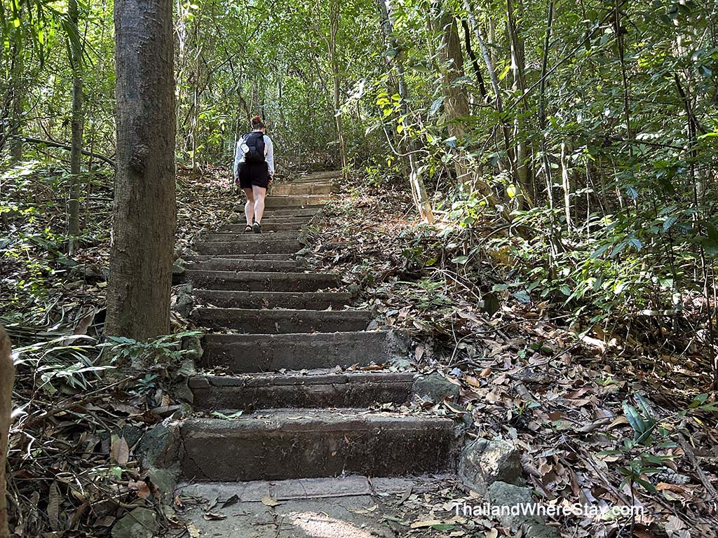 Stair trail Lanta National Park