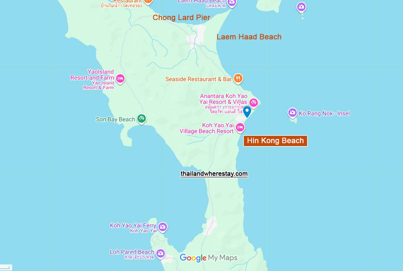 Hin Kong Beach location on map
