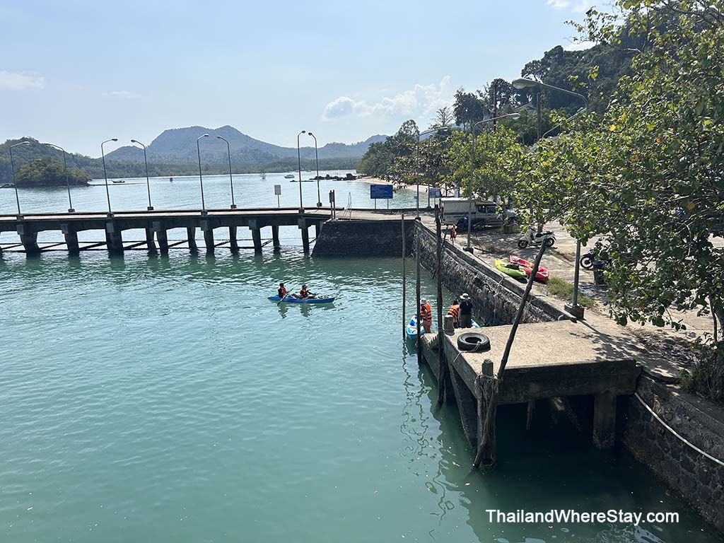 Kayaking at Tha Khao