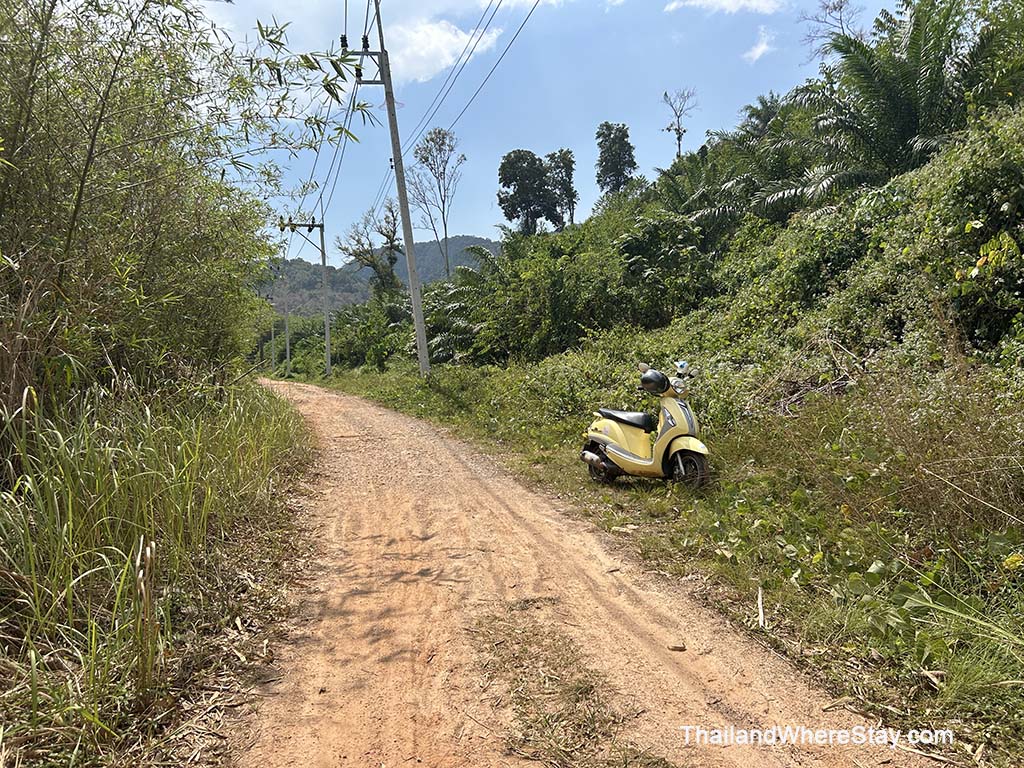 My scooter on Yao Noi