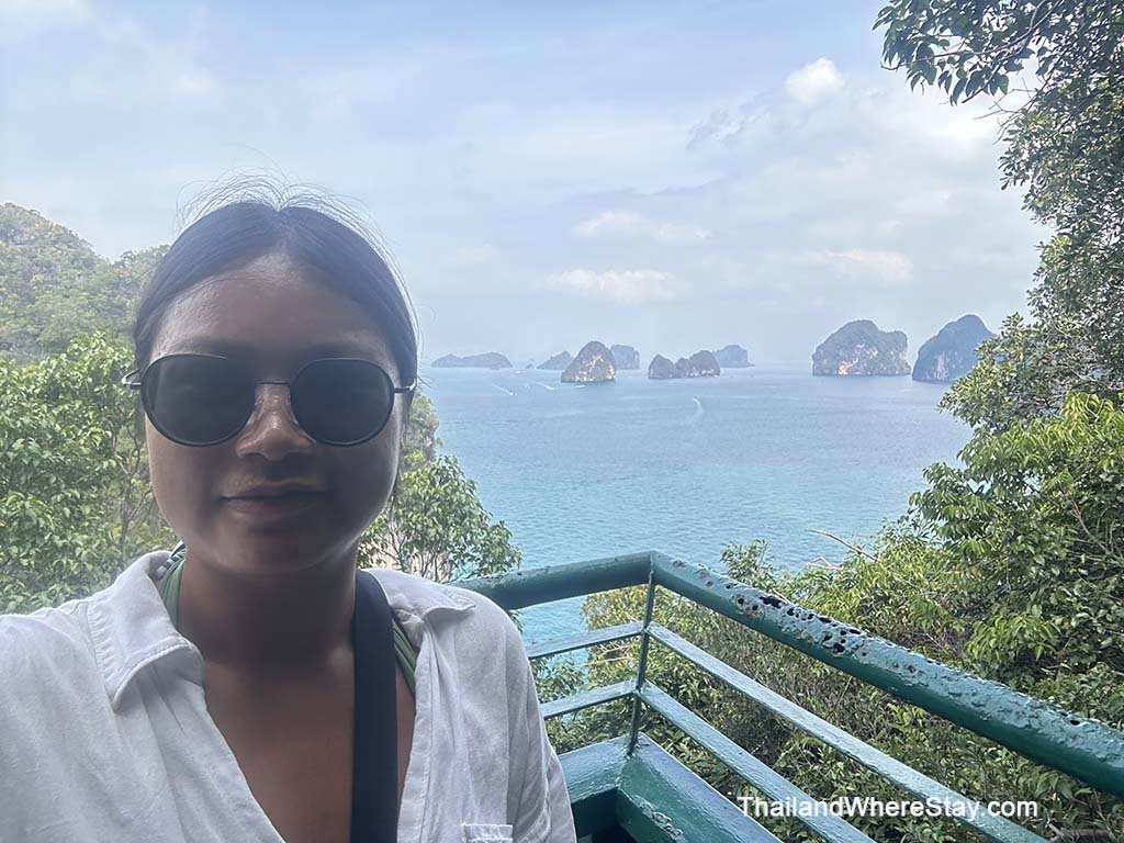 Me at Hong island Viewpoint